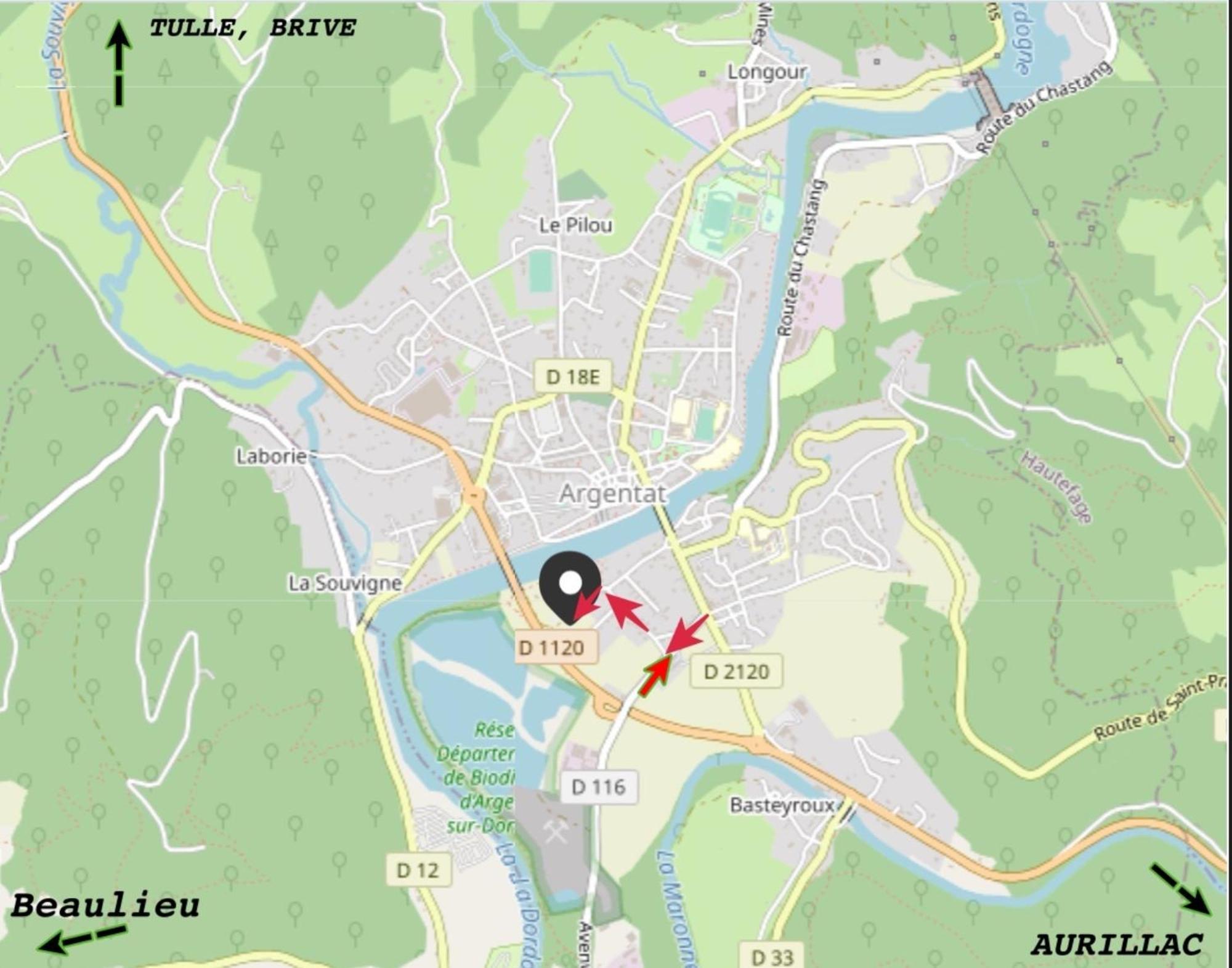 *A Setting Between Dordogne And Swimming Pool* Apartment Аржента Екстериор снимка